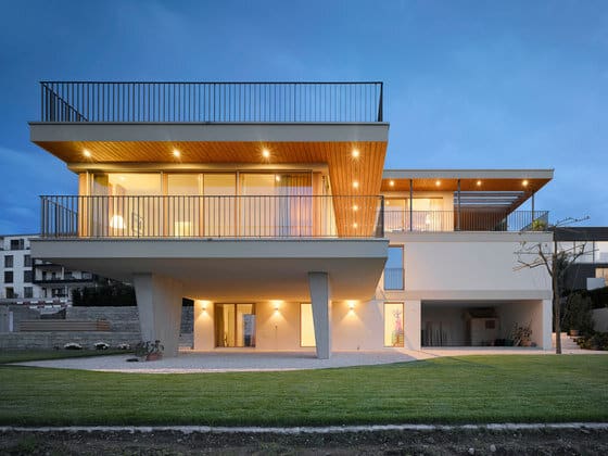 Richrerswil House - open and light architecture