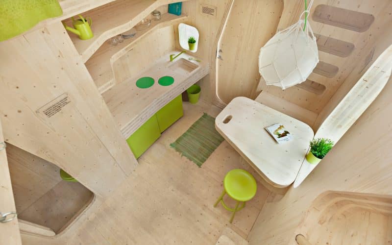 Student Unit - mini compact house for students by Tengbom Architects (1)