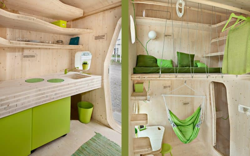 Student Unit - mini compact house for students by Tengbom Architects (3)