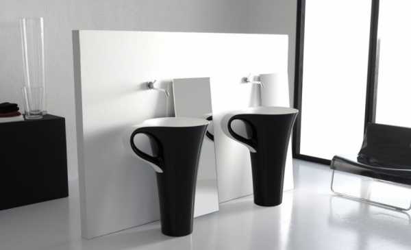 Sink Vessel Design: A Cup of Coffee in the Bathroom