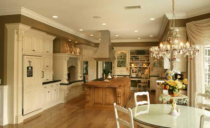 French Style in a Kitchen