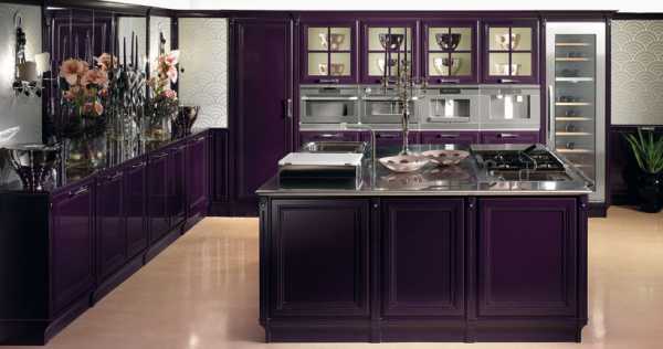 The Purple Kitchen – Contemporary Luxury and Traditional Design