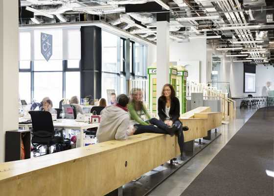 Airbnb office in Dublin, by Heneghan Peng