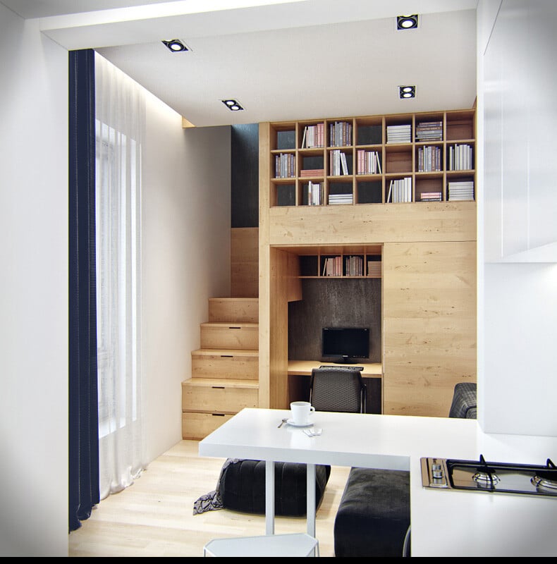 Small-apartment in Odessa great work of the architect Denis Svirid (8)