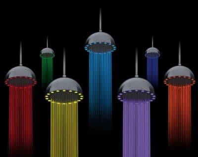 Dynamo Rainbow Shower – Electricity and Color Obtained by Using Shower