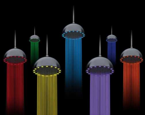 Dynamo Rainbow Shower – Electricity and Color Obtained by Using Shower