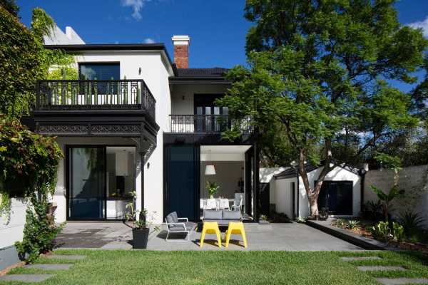 Victorian House with Contemporary Interior Design