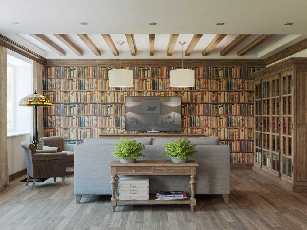 library, living area, Anton Medvedev