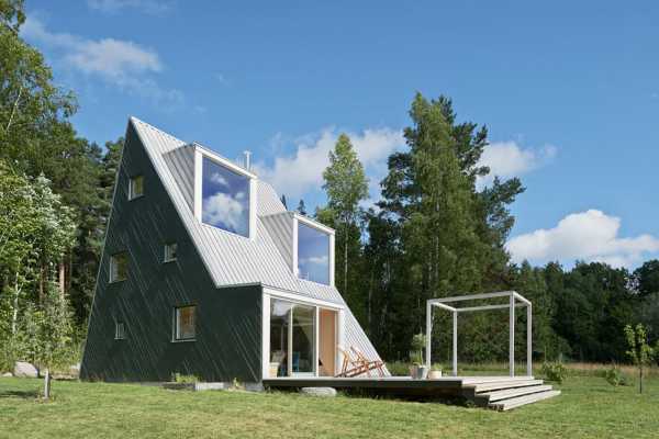 Summer House with Triangular Profile