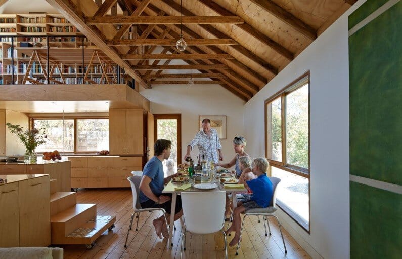 Chicory kiln converted into a home by Andrew Simpson Architects and Charles Anderson, Australia