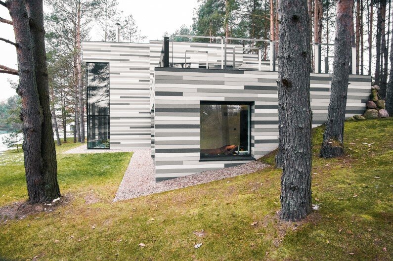 Environmentally friendly house near Vilnius