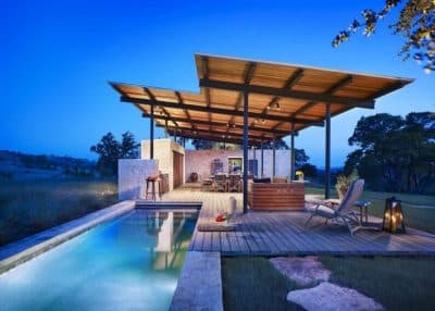 Story Pool House / Lake Flato Architects