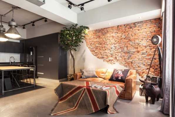 Taipei Apartment with Industrial and Vintage Style Design