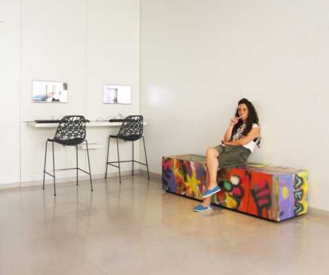 Street Capture, Combination of Street Art and Furniture Design