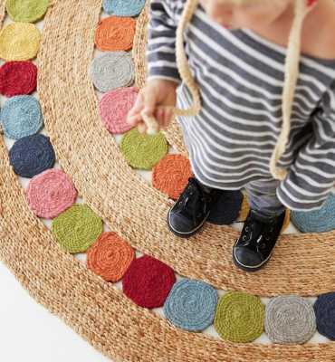 Handmade rugs for children’s rooms – Armadillo