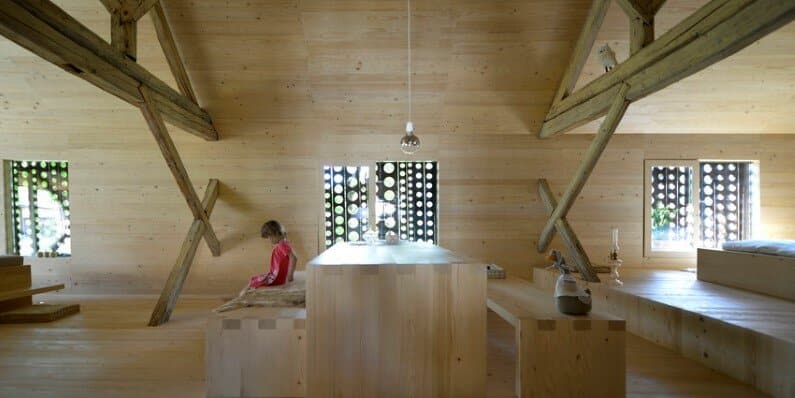 Old Barn revitalized by converting into a loft apartment (5)