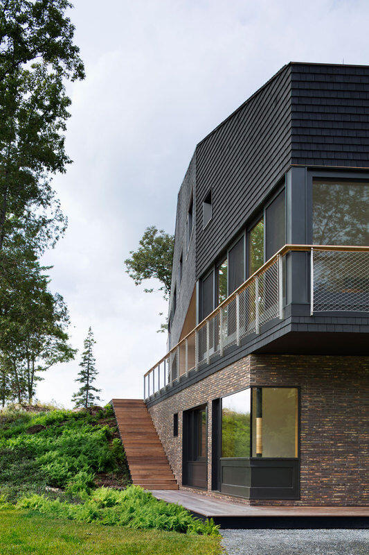 A house, boathouse, and studio structure by Andrew Berman Architect (2)