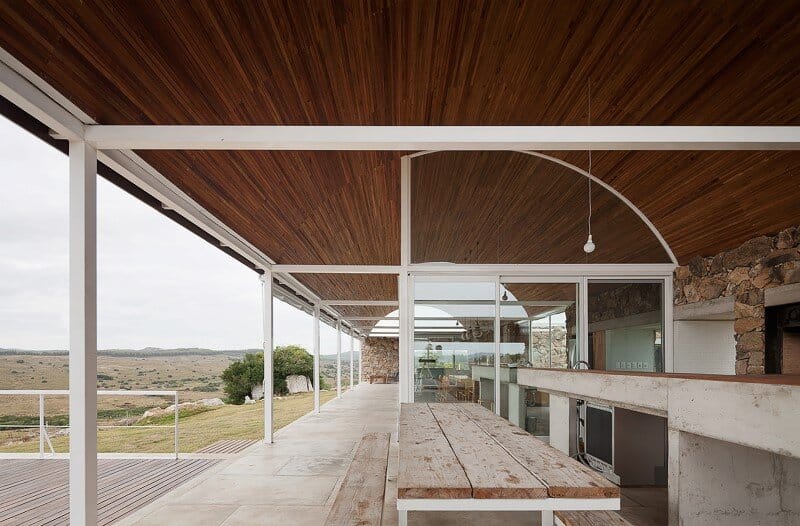 Calera del Rey House stone structure with a vaulted roof (7)