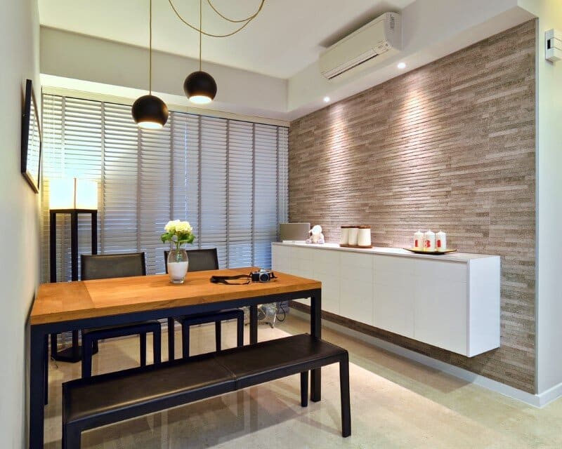 Dakota Crescent apartment earth tone, minimalist and clean design (1)