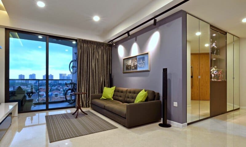 Dakota Crescent apartment earth tone, minimalist and clean design (8)