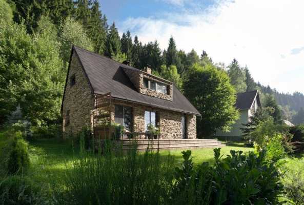 Old house converted into a summerhouse for a young couple