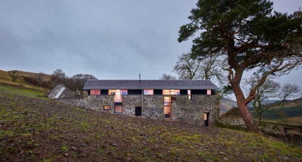 Old mill transformed into a modern holiday home