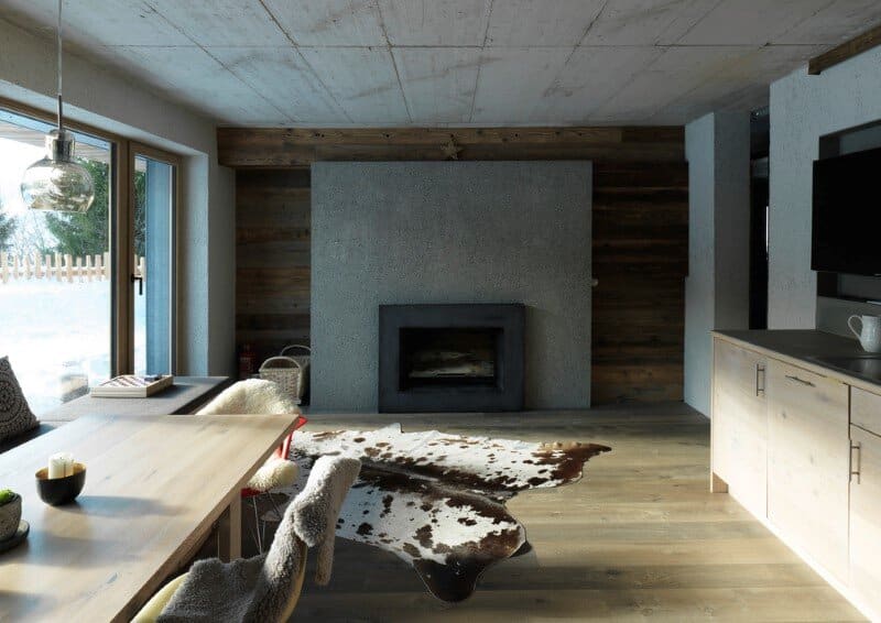 Alpine chalet - a combination of modern and traditional alpine elements (8)