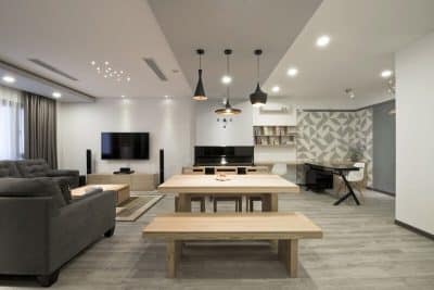 Apartment in Hanoi with Minimalist Aesthetics by Le Studio