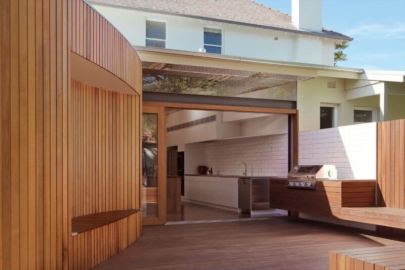 Bold conceptual approach for adding a open kitchen to a semi-detached home - Dulwich Hill Residence (12)