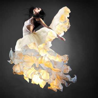 Fandango Hanging Lamp Inspired by Flamenco Dance