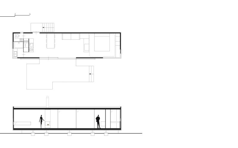 Flexible housing unit with a prefabricated wood structure - Casa Invisible (10)