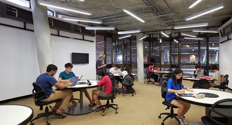 Learning Hub designed by Heatherwick Studio for a university in Singapore (10)