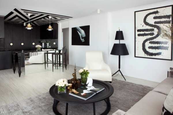 Marine Parade Apartment with a Charming Monochromatic Interior