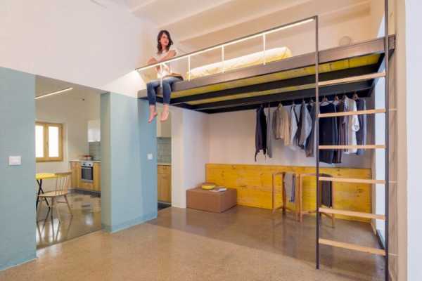 Loft Bed is a Good Option for Rooms with High Ceilings