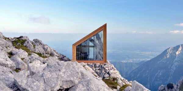 Mountain Shelter on the Highest Peak in Slovenia