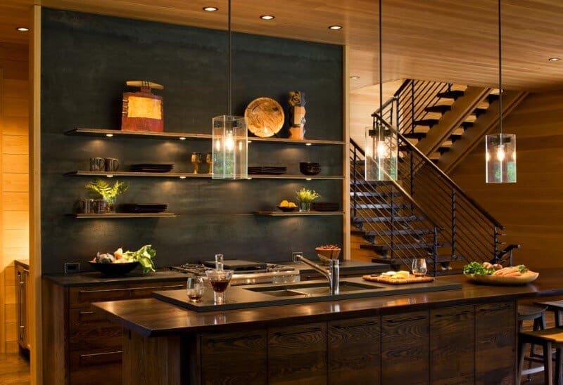 kitchen, Nethermead Residence