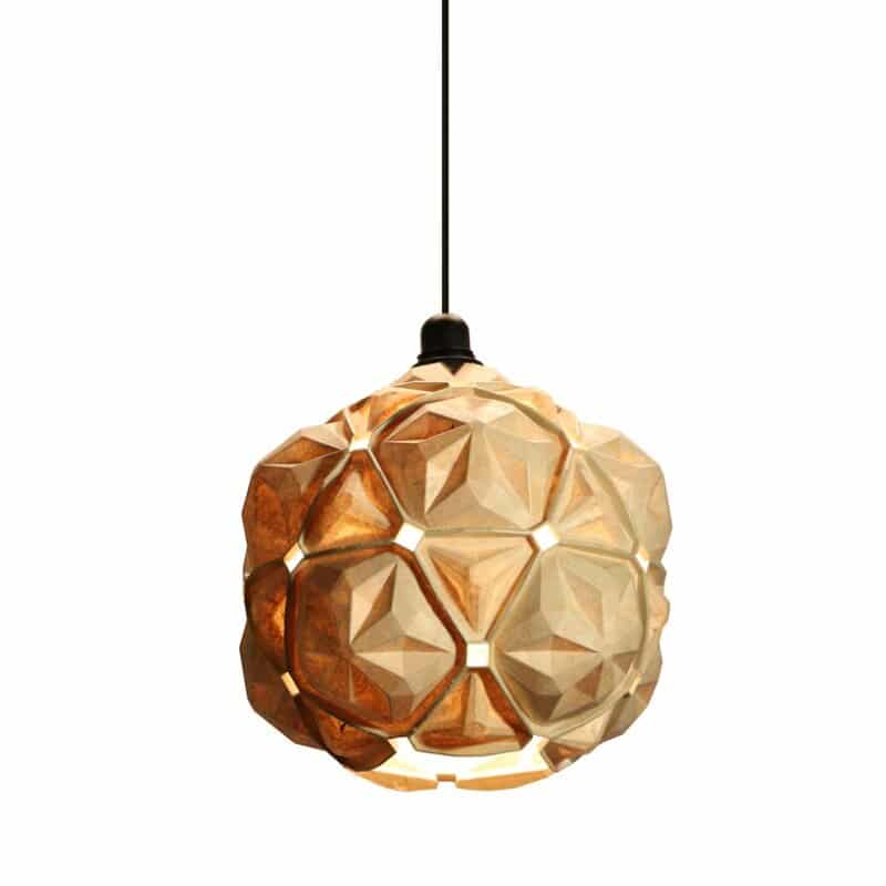 Penta Lamp Collection - aesthetics and sustainability through recycling of cassava waste (3)