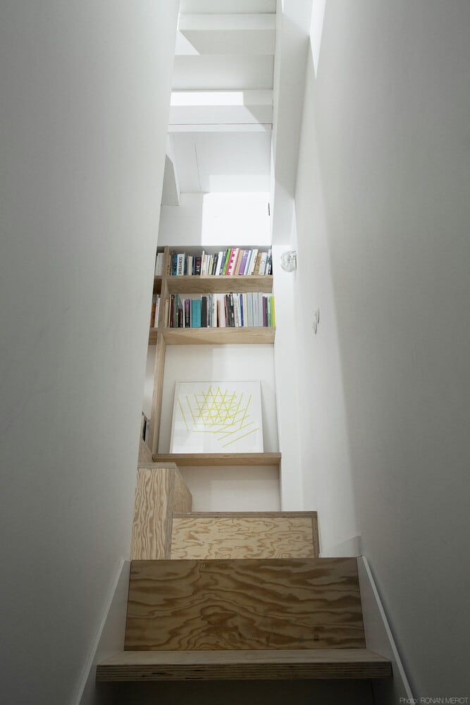 Small Parisian house with a singular geometry - Saganaki House (3)