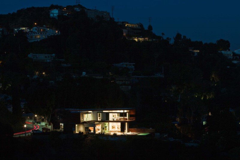 Sunset Plaza House modernist forms with dramatic views over Los Angeles (7)