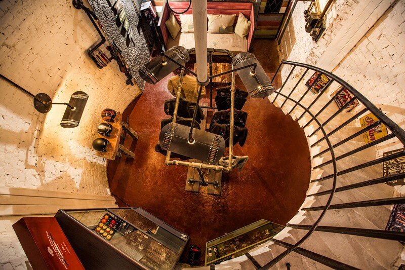Vintage boutique of motorcycle clothing and accessories (1)