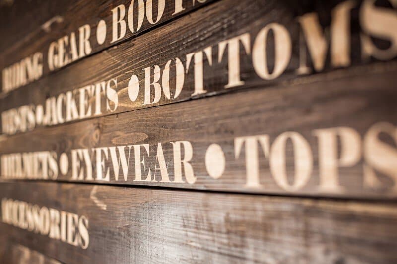 Vintage boutique of motorcycle clothing and accessories (19)