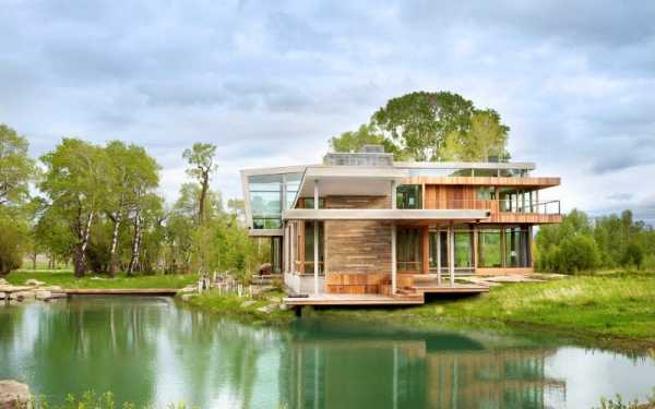 Big Timber Riverside House by Hughesumbanhowar Architects