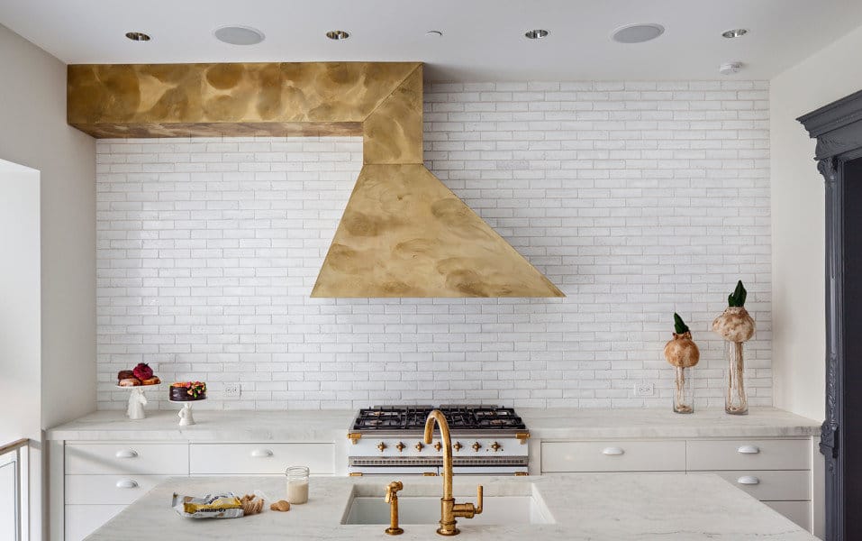 kitchen, Romanesque Revival House