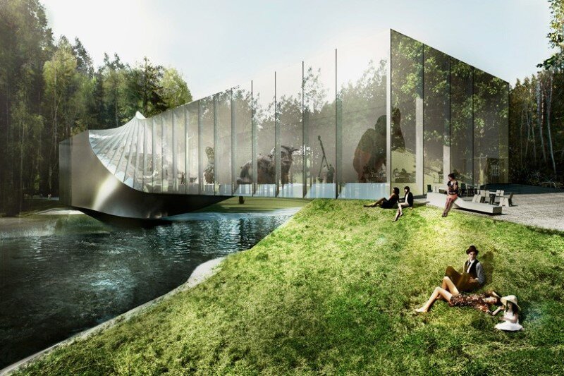 Museum building for Kistefos Sculpture Park - Bjarke Ingels Group (1)