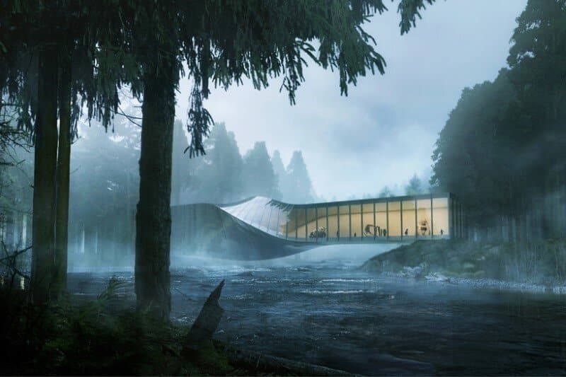 Museum building for Kistefos Sculpture Park - Bjarke Ingels Group (3)