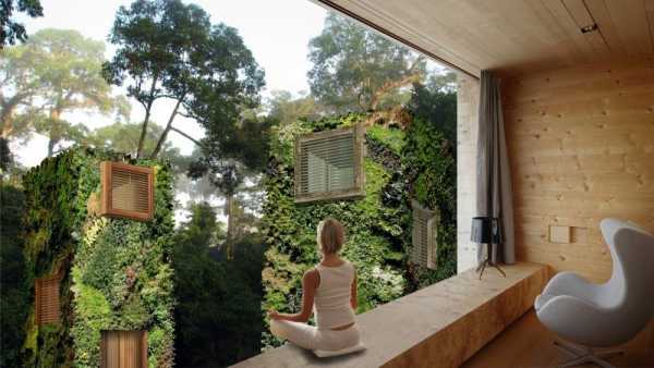 Sustainable Houses Designed as Trees by OAS1S