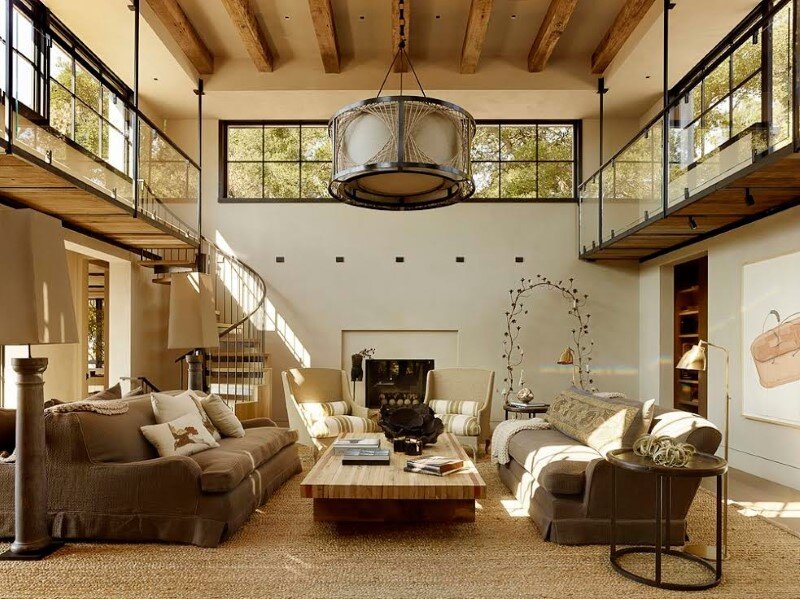 Traditional Tuscan villa transformed into a modern country house (2)