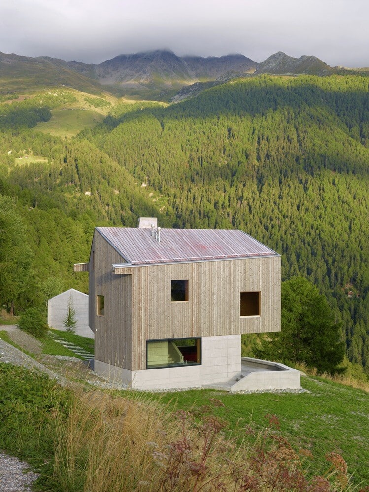 Concrete Hut, Savioz Fabrizzi