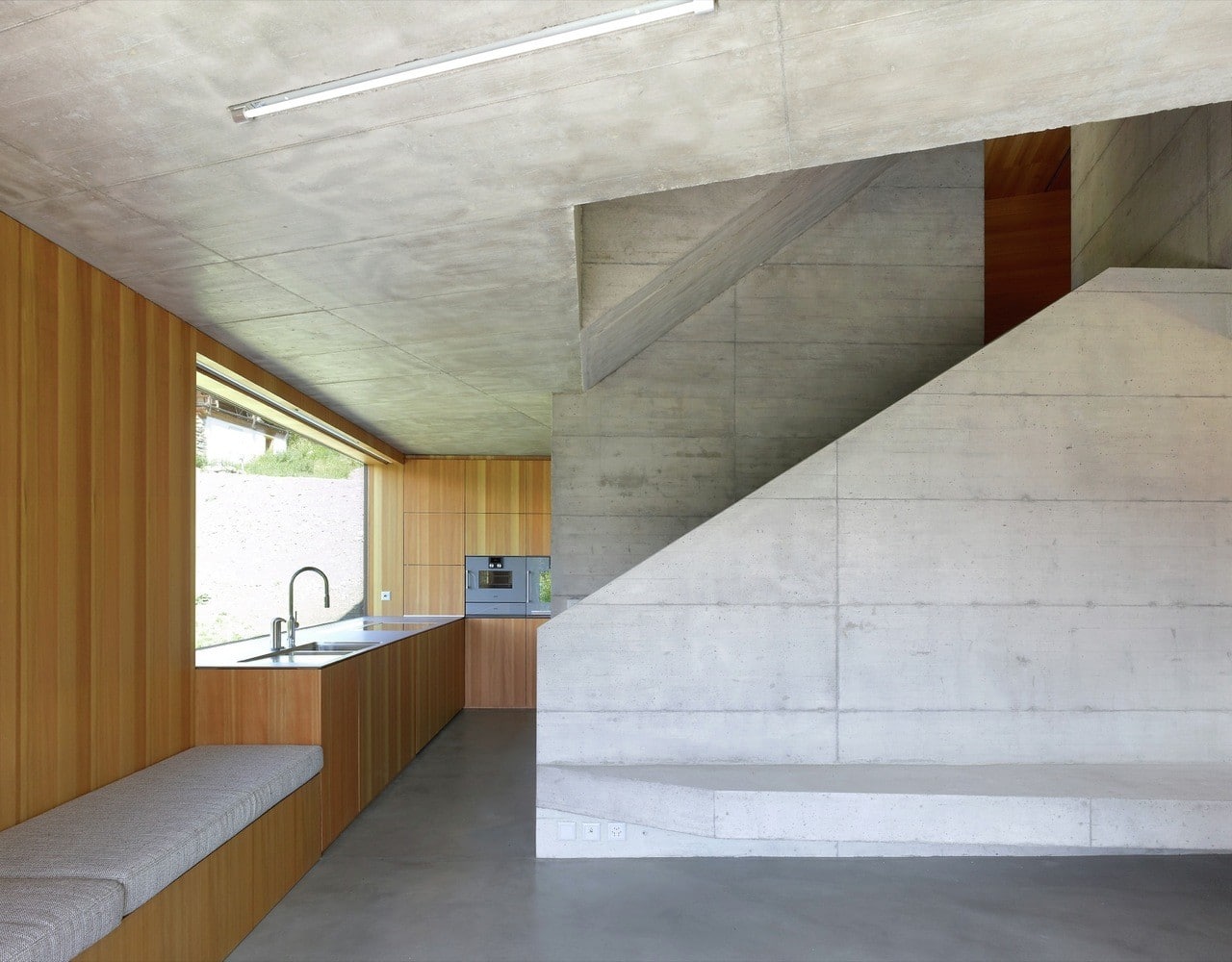 Concrete Cottage, kitchen