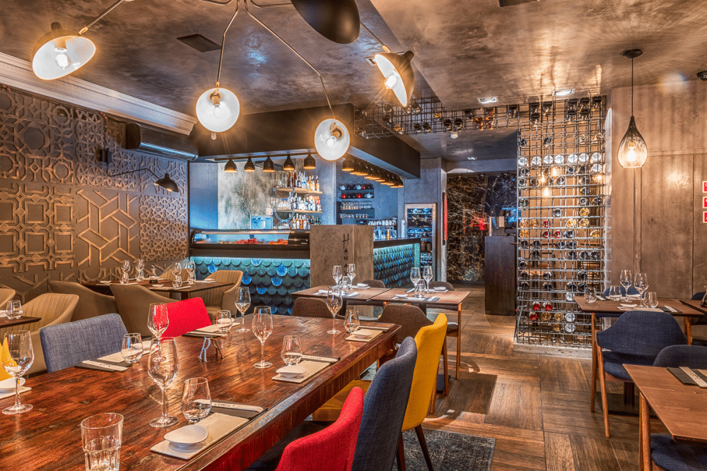 Hanaya Sushi & Gin Bar in Lisbon - Yaroslav Galant Innovative Design (7)